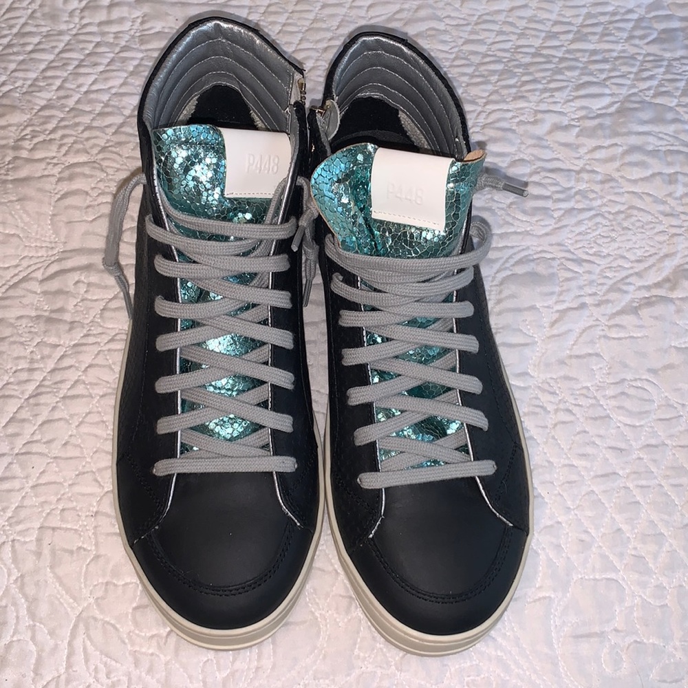 P448 Women’s Hightop Sneaker | size: 43